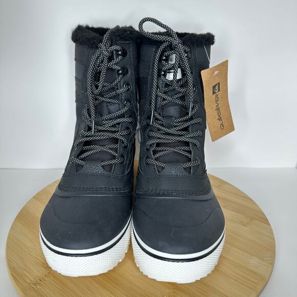 Quiksilver Sub Zero Hi Snow Boots Fur Lined Waterproof 3M Insulate Mens 7 NEW main image 4